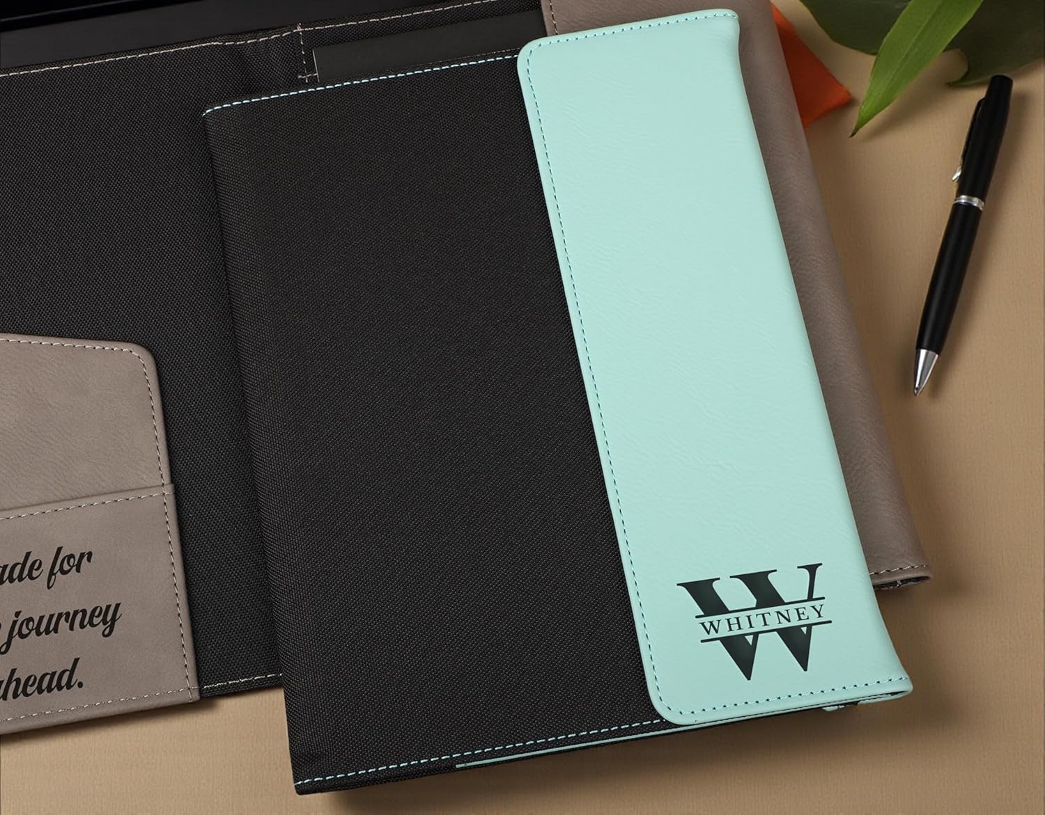 Personalized Leather Portfolio for Men, Custom Canvas Portfolio, Personalized Folders, Custom Padfolio, Personalized Padfolio for Men, Personalized Portfolio