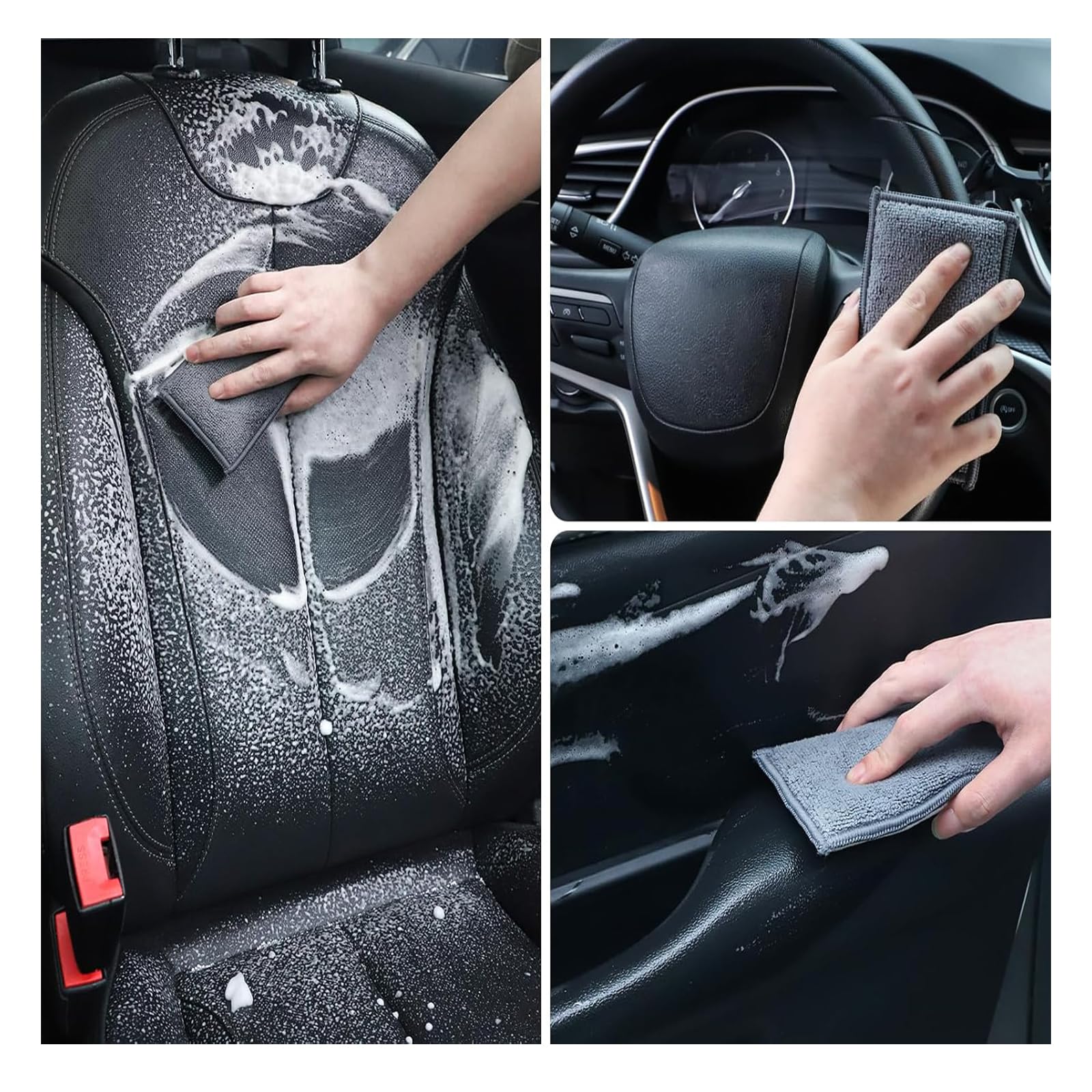 Auto-applicatorpads microvezeldoek voor was - 5 stuks