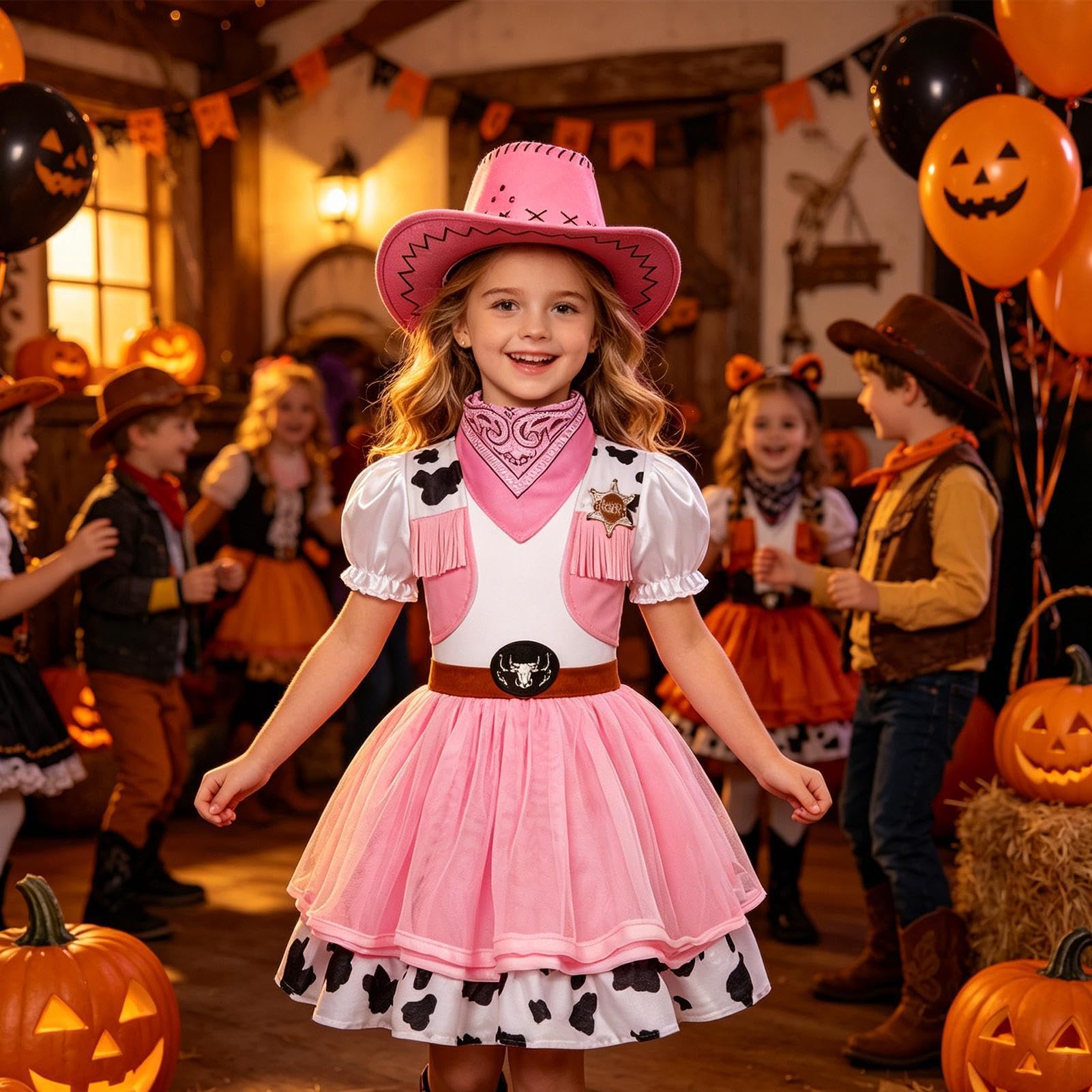 Costume da cowgirl – Costume western per ragazze, set di