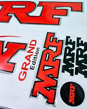 AYN Cricket Bat Sticker 3D Embossed English Willow Fiber Tape Sports Accessories Protection, MRF Virat Kohli