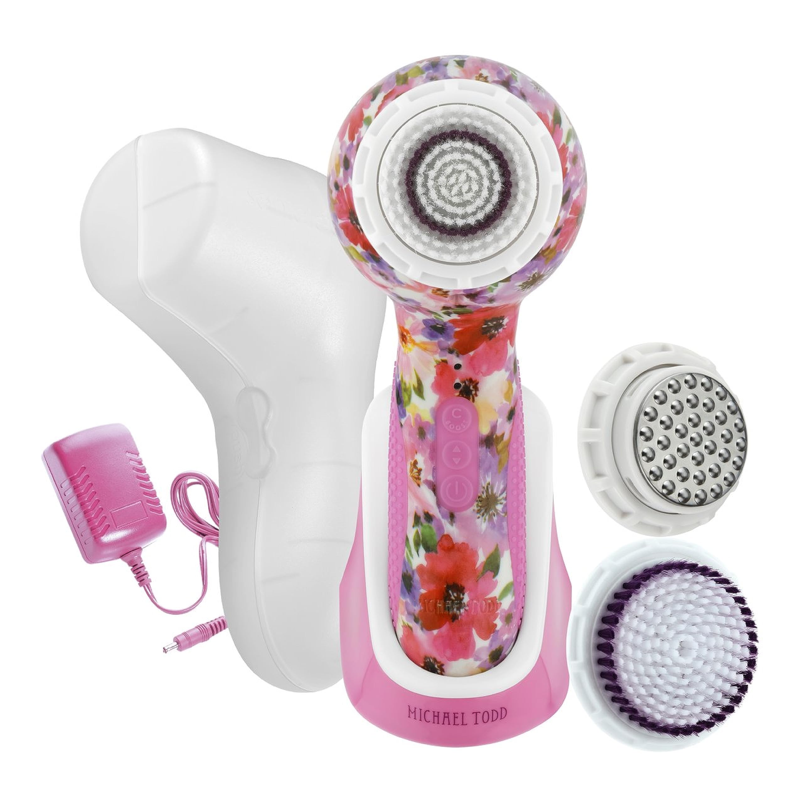 Michael Todd Beauty - Soniclear Elite - Facial Cleansing Brush System - 6-Speeds - Face Cleansing Brush & Exfoliating Body...