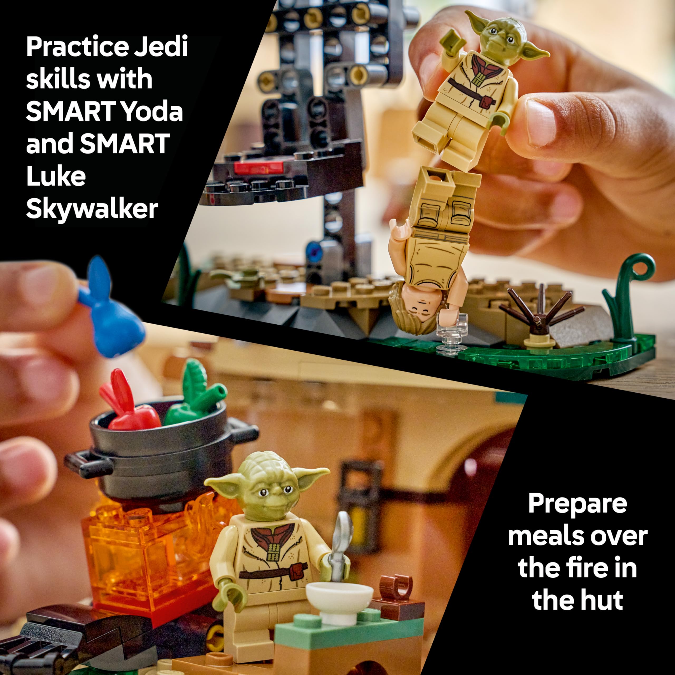 LEGO Star Wars 75422 SMART Play: Yoda's Hut and Jedi Training - Image 3