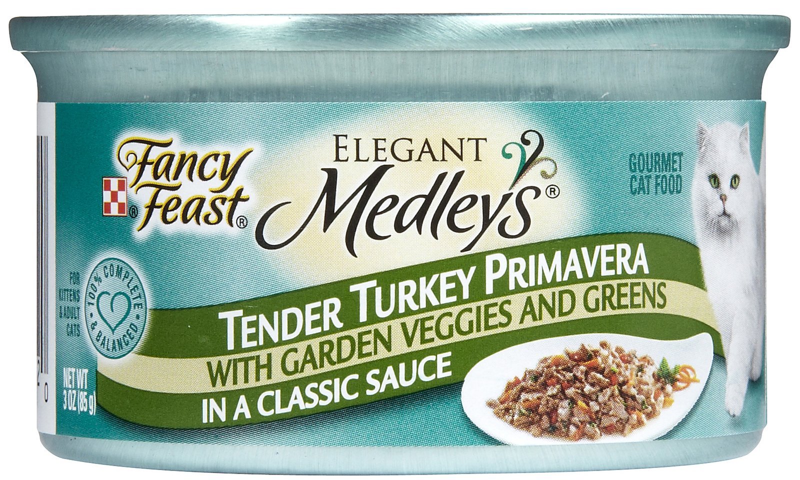 Fancy Feast Elegant Medleys Turkey Primavera Canned Cat Food