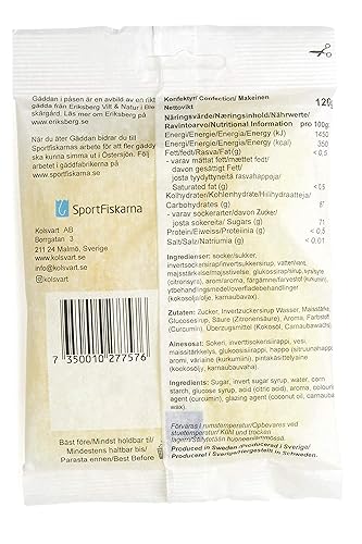 Miniatura 4 de Kolsvart - Caramelo sueco de flor de saúco (vegano y sin gluten), 4.2 onzas (paquete de 5) con clip para bolsa de aperitivos Intfeast