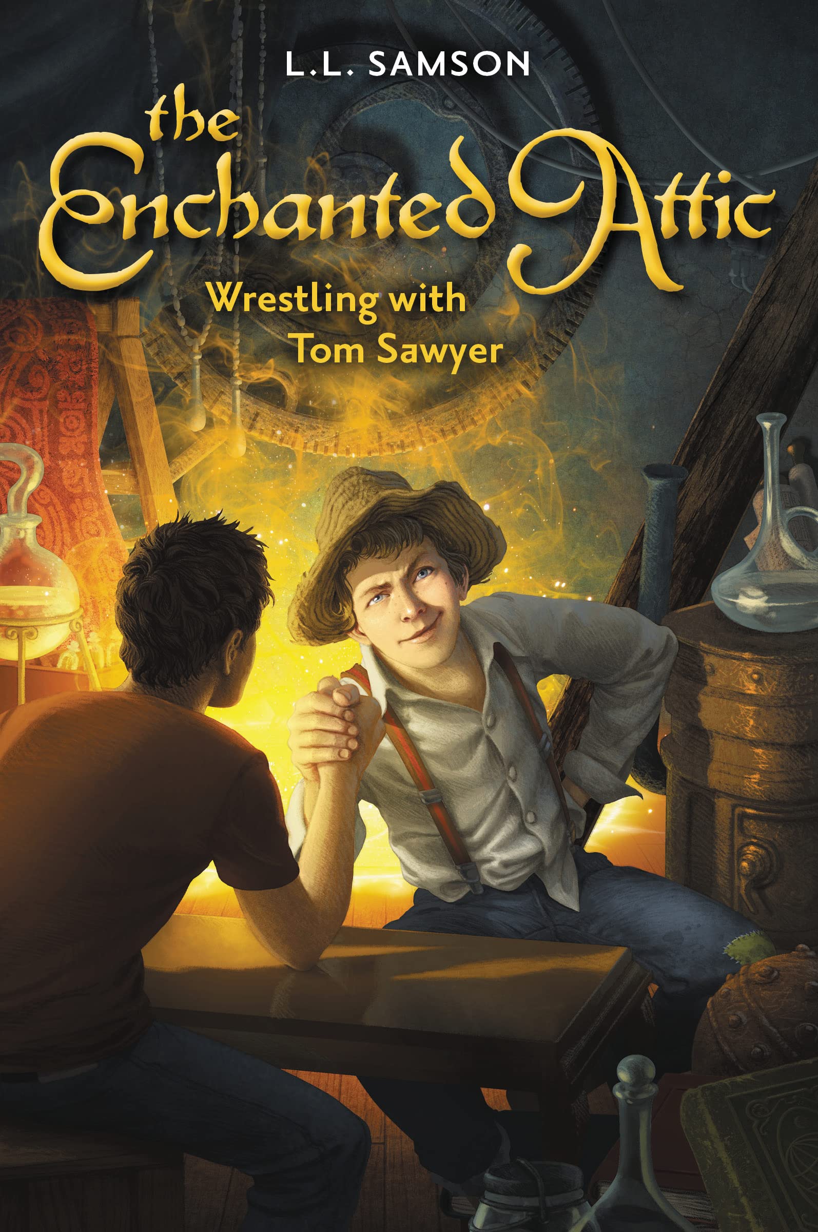 Wrestling with Tom Sawyer (The Enchanted Attic)