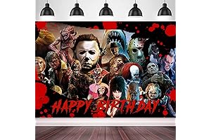 Enthralling Halloween Backdrop for Bewitching Birthdays