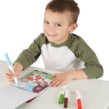メメル　大&小２点セット Amazon.com: Washable Dual Tip Markers for Kids Ages 4-8