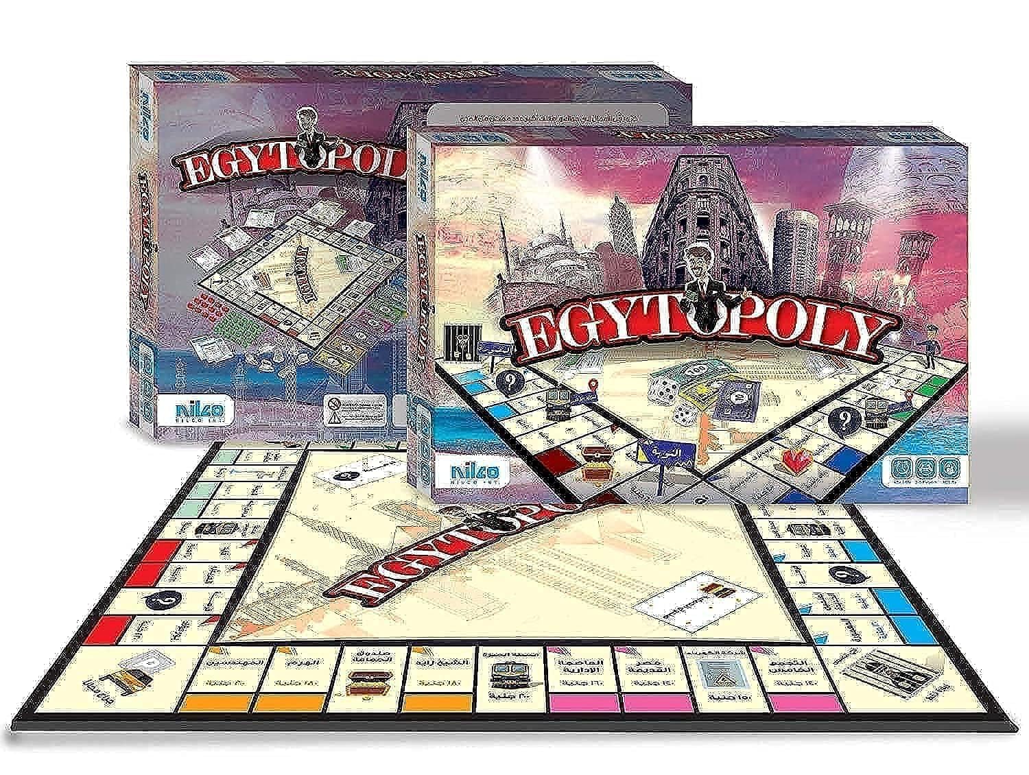 Nilco 25014 arabic egytopoly board game-multi size