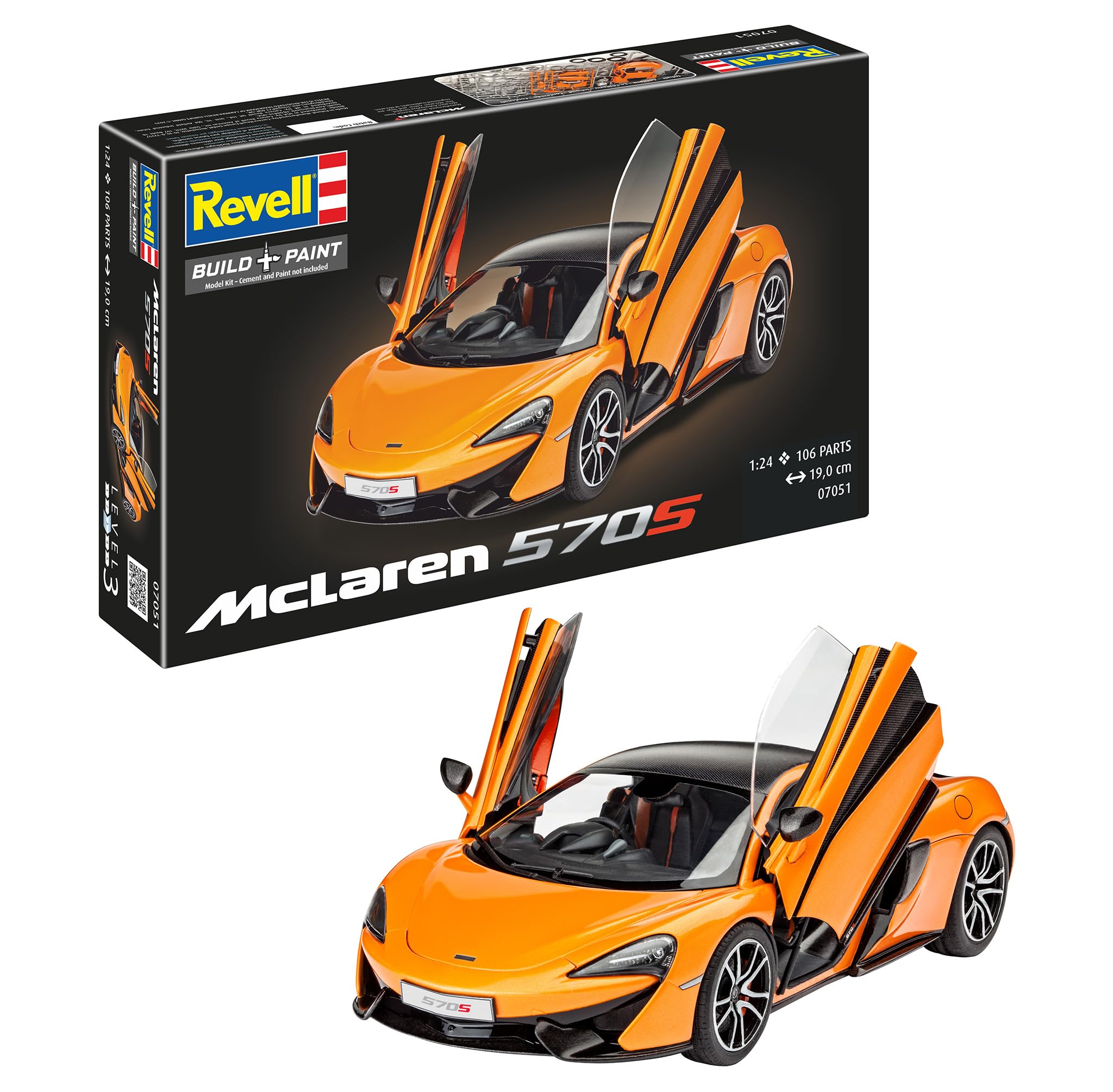 Amazon | ドイツレベル(Revell) 1/24 マクラーレン 570S プラモデル