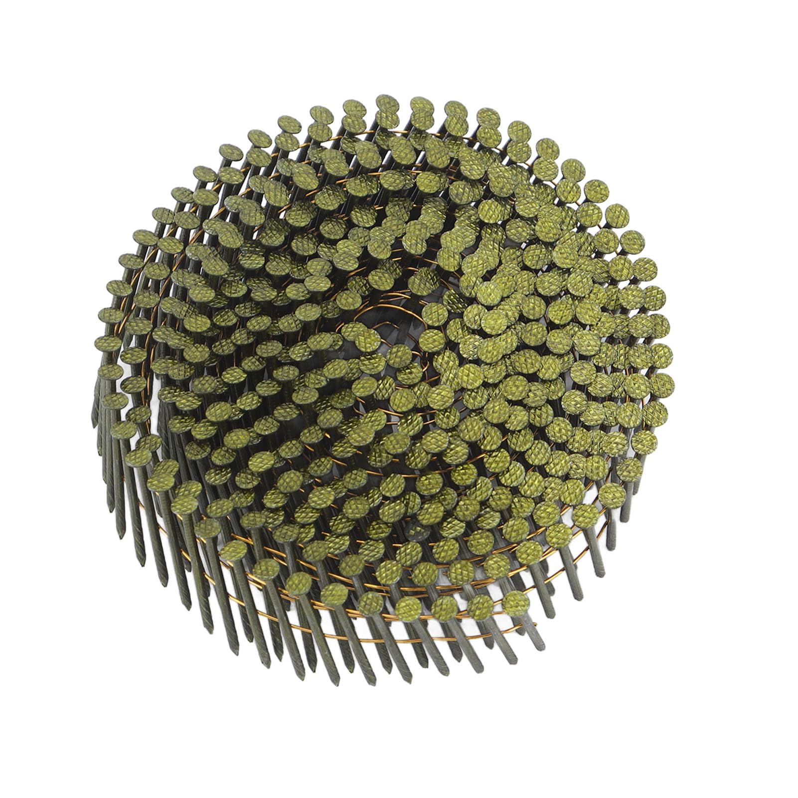 Chiodi di copertura di ndnczdhc 16000, chiodi di rivestimento a spirale 40 rotoli, chiodi a gambo ad anello rotondo 15 gradi, chiodi per rivestimenti a bobina a filo 2,1x38 mm