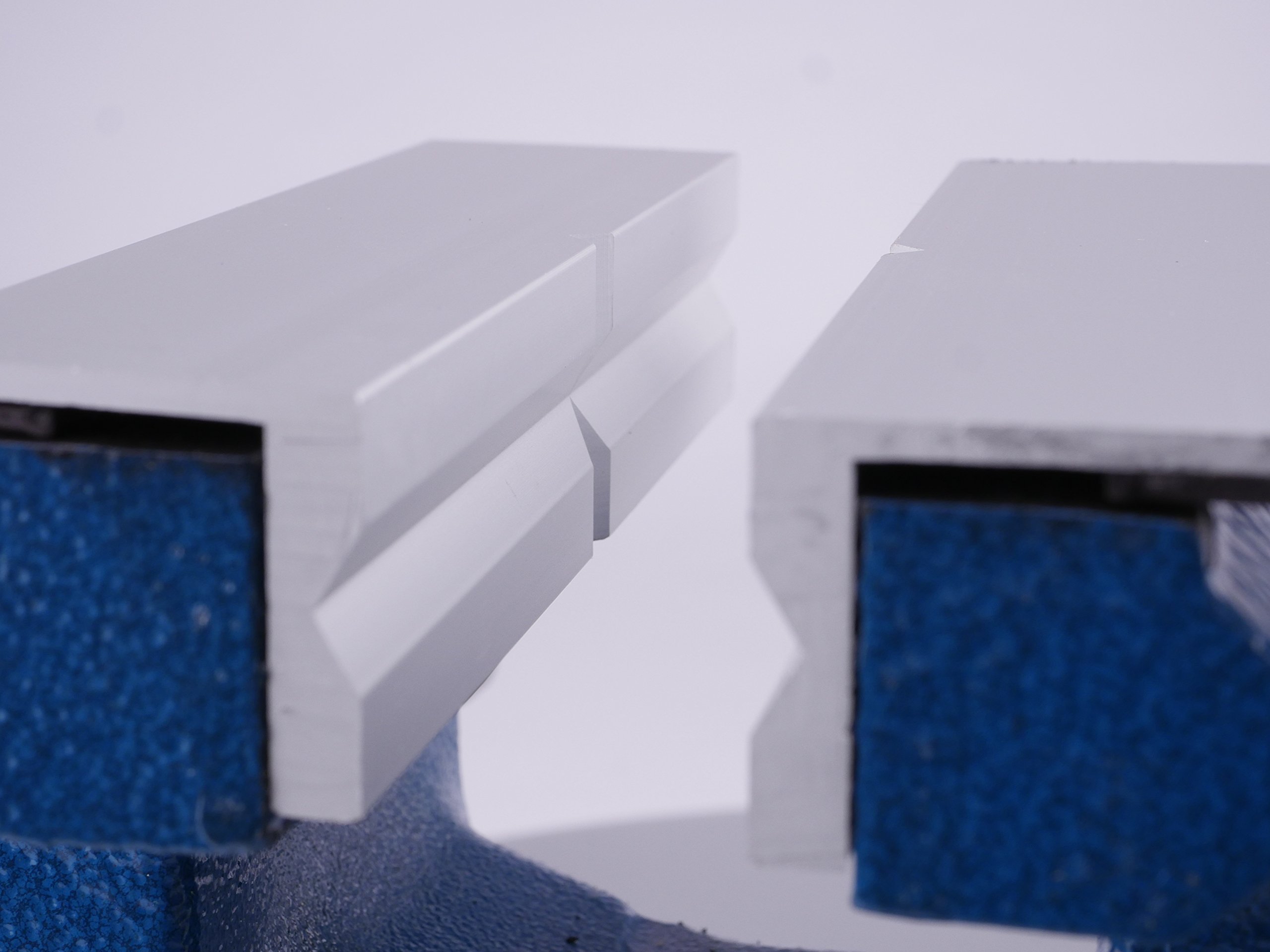GSR Ganasce di Protezione per Morsa in Alluminio Con Ganasce Magnetiche (150 mm)