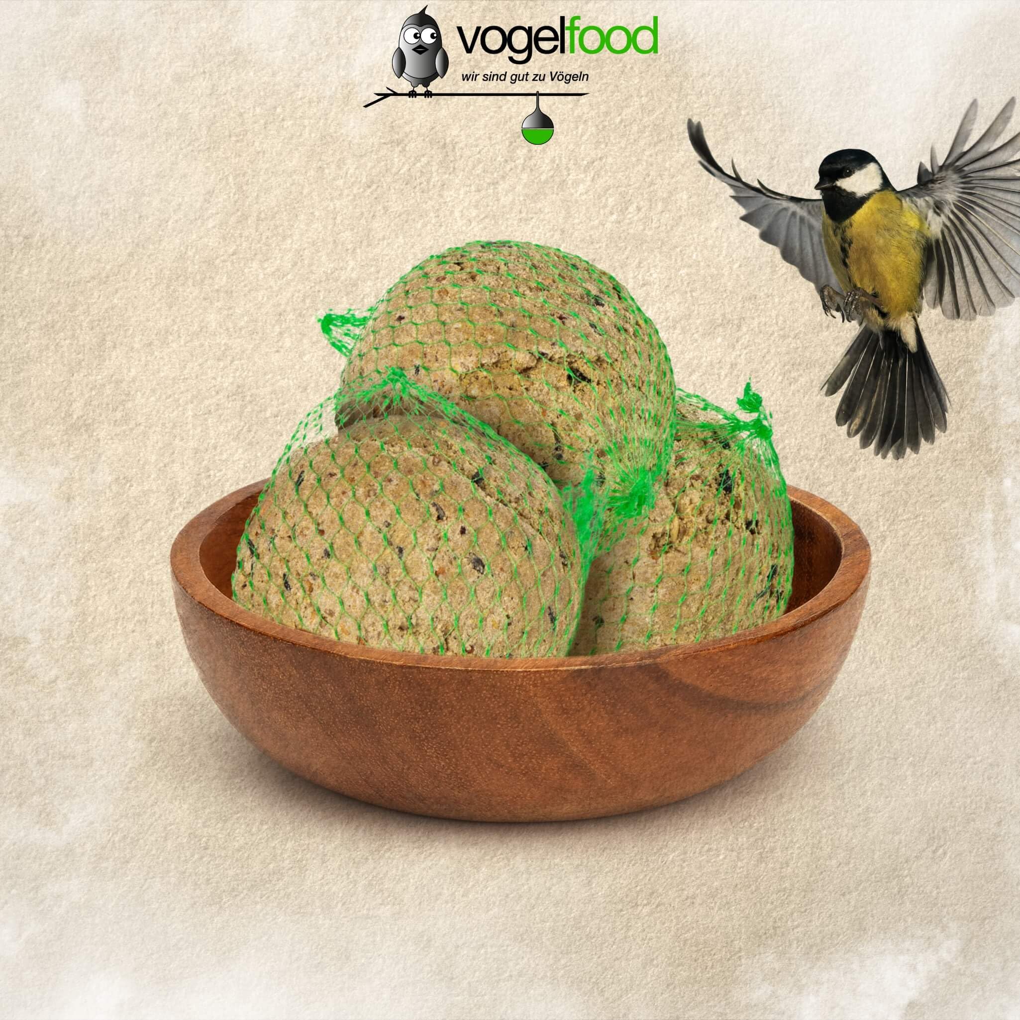 Vogelfood 20 Stck Riesen-Meisenknödel Vogelfutter Fettfutter Winterfutter Vogel Futter Meisenknödel