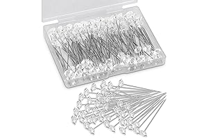 100pcs Crystal Bouquet Pins: Elegant Floral Decor for Special Occasions
