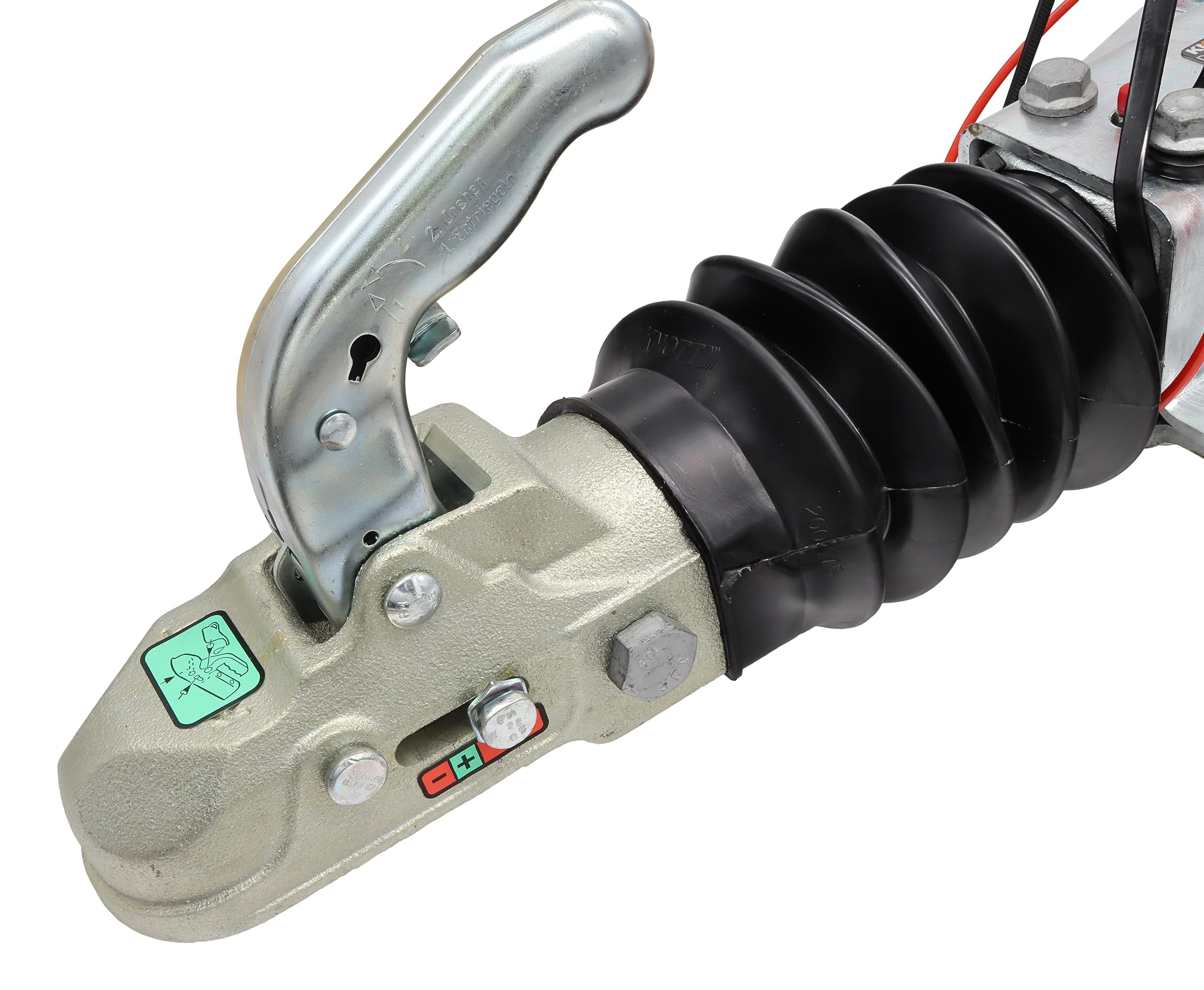 trailer parts4u Knott dispositif à inertie KFGL 35 A jusqu'à 3500 kg de charge verticale 150 kg sans console! 204530.001