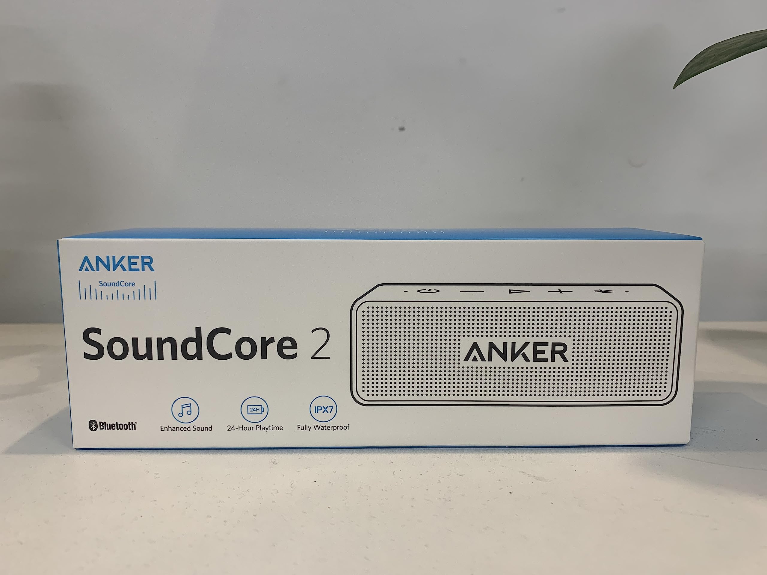 Anker Soundcore 2 Portable Bluetooth Speaker with Stereo Sound, Bluetooth 5, Bassup, IPX7 Waterproof, 24-Hour Playtime, Wireless Stereo Pairing, Speaker for Home, Outdoors, Travel - Image 9