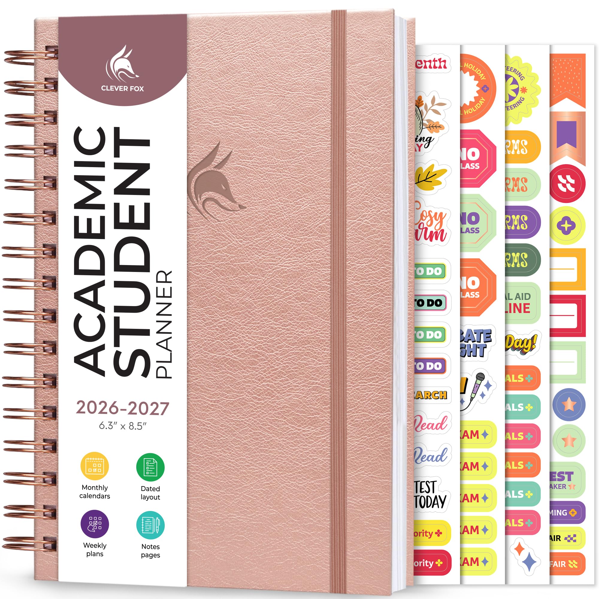 CF Academic Student Planner (Rose Gold)