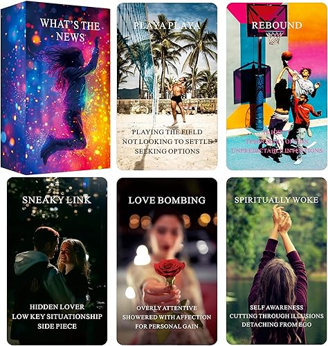 Situaciones Cartas de Oracle, Cartas de Tarot para Principiantes, Baraja de Oracle Utilizada para Relaciones de Amor, Carrera y Vida