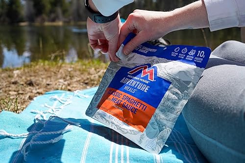 Miniatura 7 de Mountain House Arroz y pollo  Alimentos liofilizados para mochileros y acampar  2 porciones  Sin gluten y clásicos con salsa de carne  Alimentos