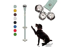 Dog Potty Bells - Housebreaking Helper for Puppies & Senior Dogs