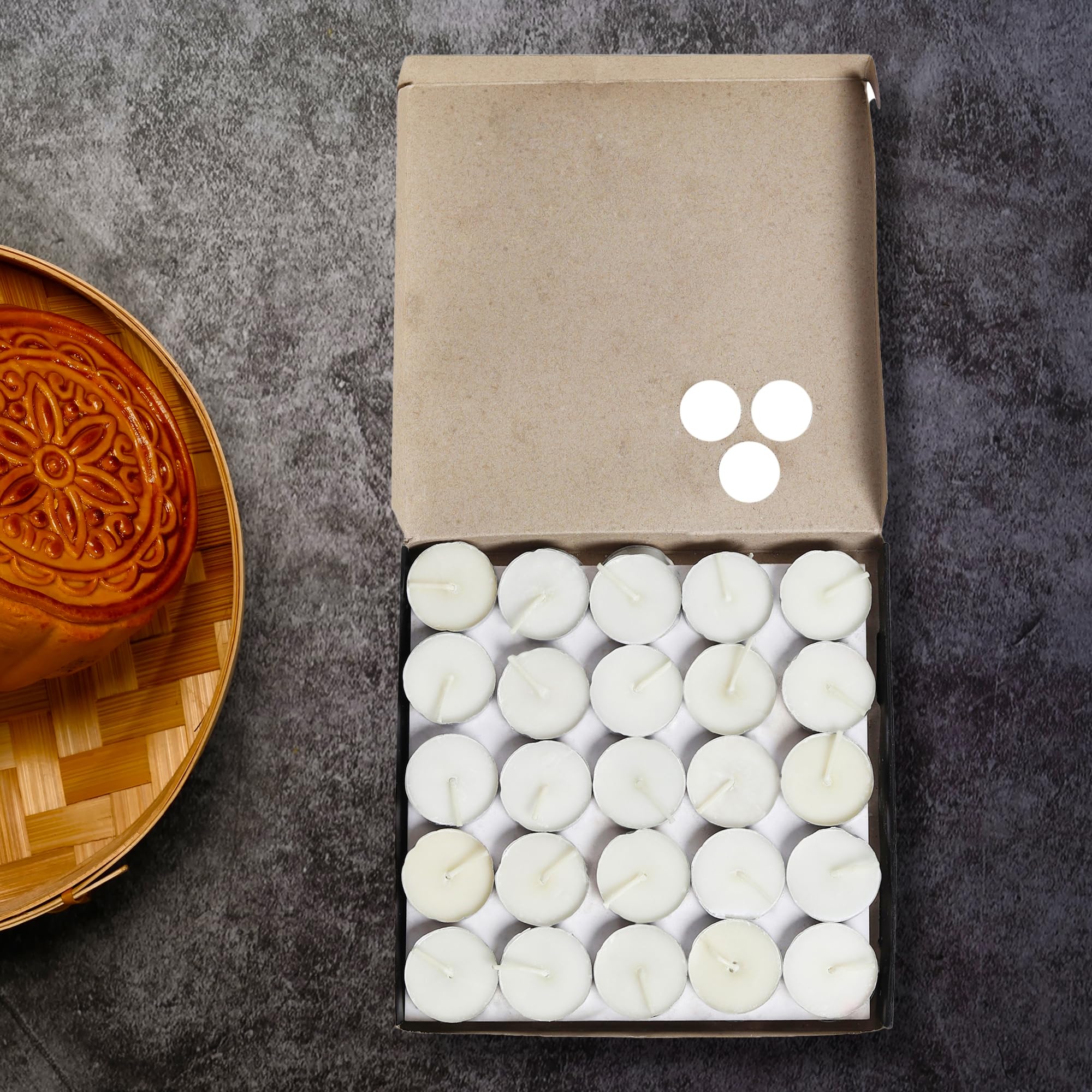 Candle Charisma 500 Bulk Tealights Scented Candles - Made in USA (Lavender 500pc)