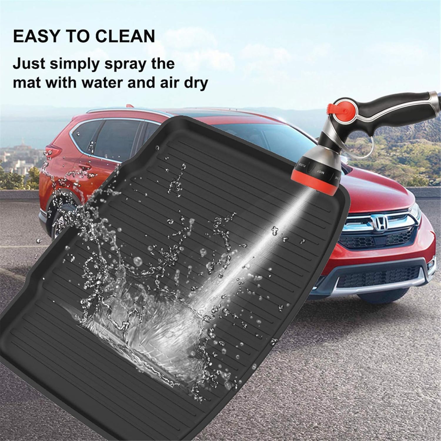 Hоt Dеаlѕ KIWI MASTER Cargo Trunk Mat Compatible for 2017-2022 Honda CR-V All Weather Trunk Liner TPE Slush Mats Black - Factory Cargo Deck Must be in The Lower Position Authеntіс Crаzу Dеаlѕ KIWI MASTER Cargo Trunk Mat Compatible for 2017-2022 Honda CR-V All Weather Trunk Liner TPE Slush Mats Black - Factory Cargo Deck Must be in The Lower Position