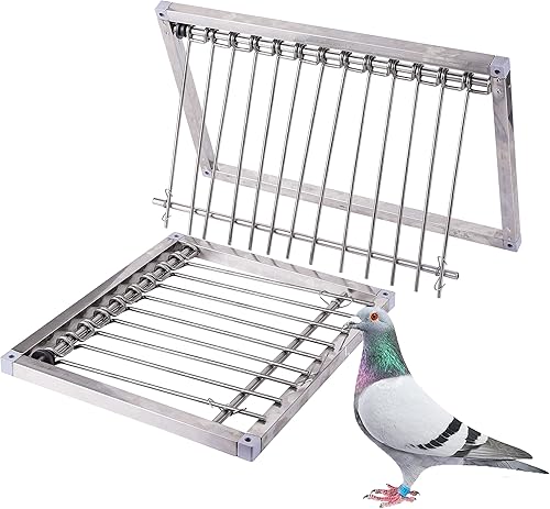 Jaula de pájaros para puerta de gallinero, casa de pájaros, loft, entrada, carreras, marco de alambre de pollo, jaulas, suministros de metal para