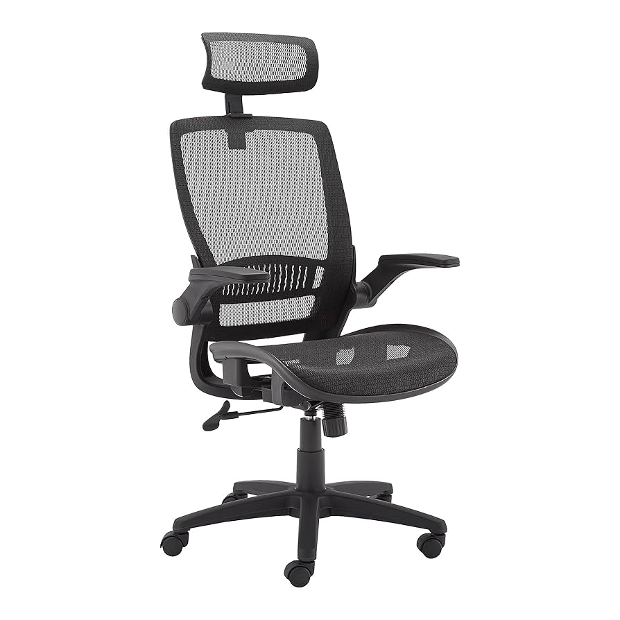 テーブル・チェア・ハンモック KachaKacha Mid Chair \"Black Edition\" Amazon.com: Flash Furniture Mallard Mid-Back Swivel Mesh