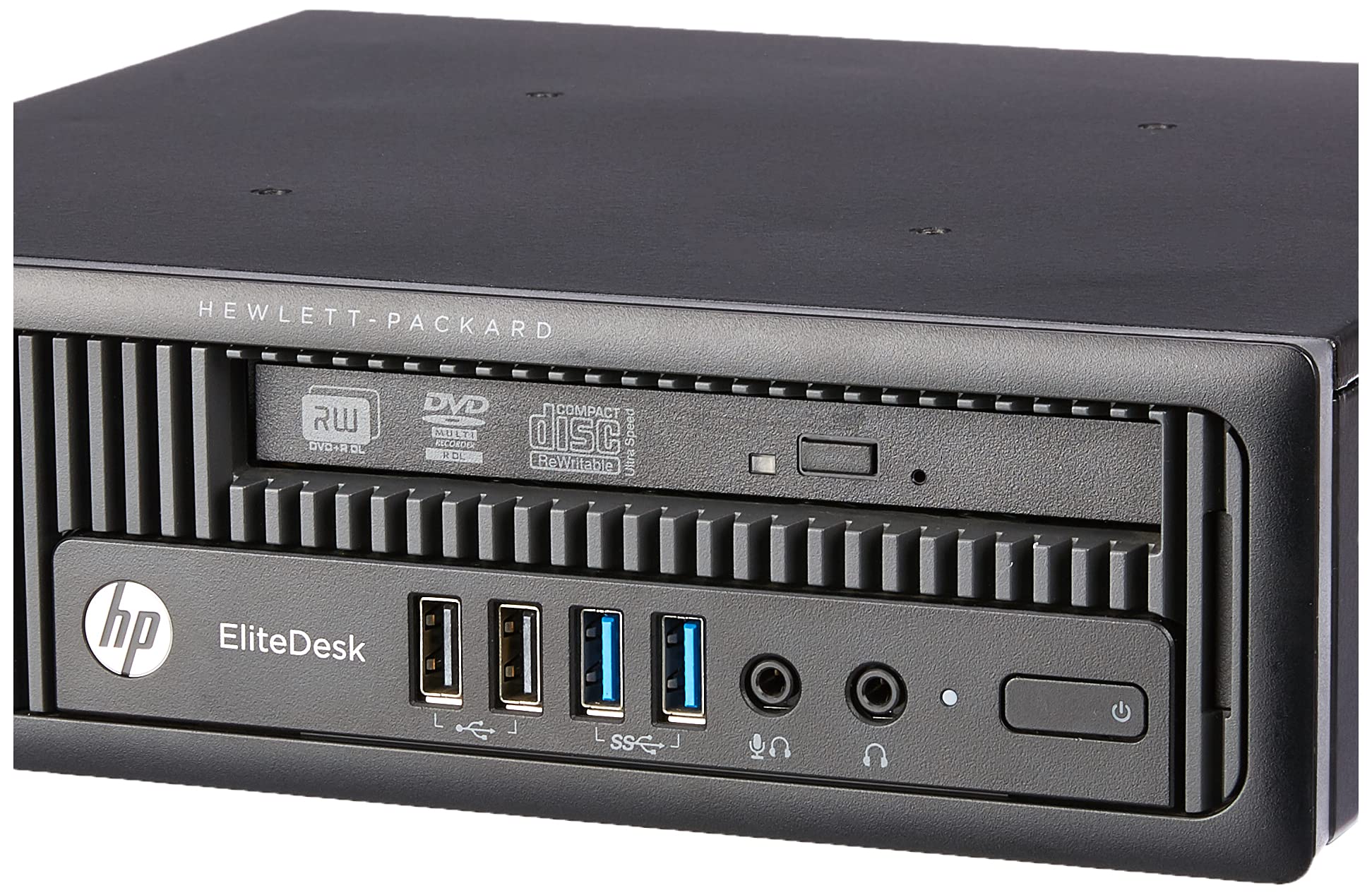 Image secondaire de HP EliteDesk 800 G1 USDT Intel Core i5 256 Go SSD Platine 8 Go Speicher Win 10 Pro DVD Brenner C8N28AV Ultra Slim PC Mini Ordina