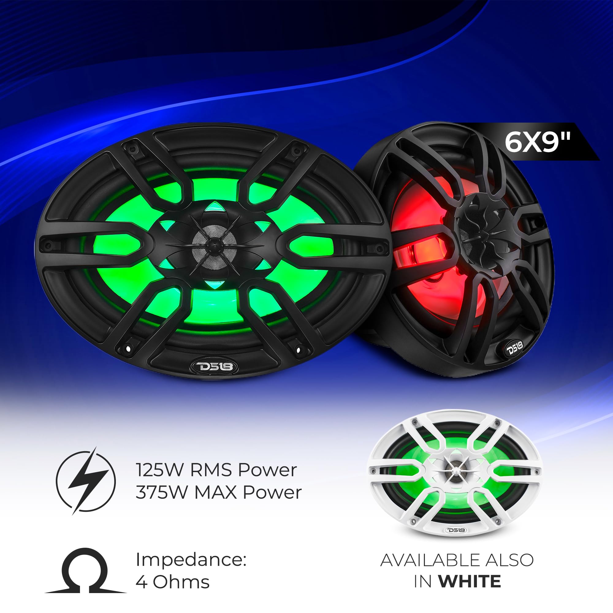 Amazon.com: DS18 HYDRO NXL-69 - High End Coaxial Speaker Pair - 2
