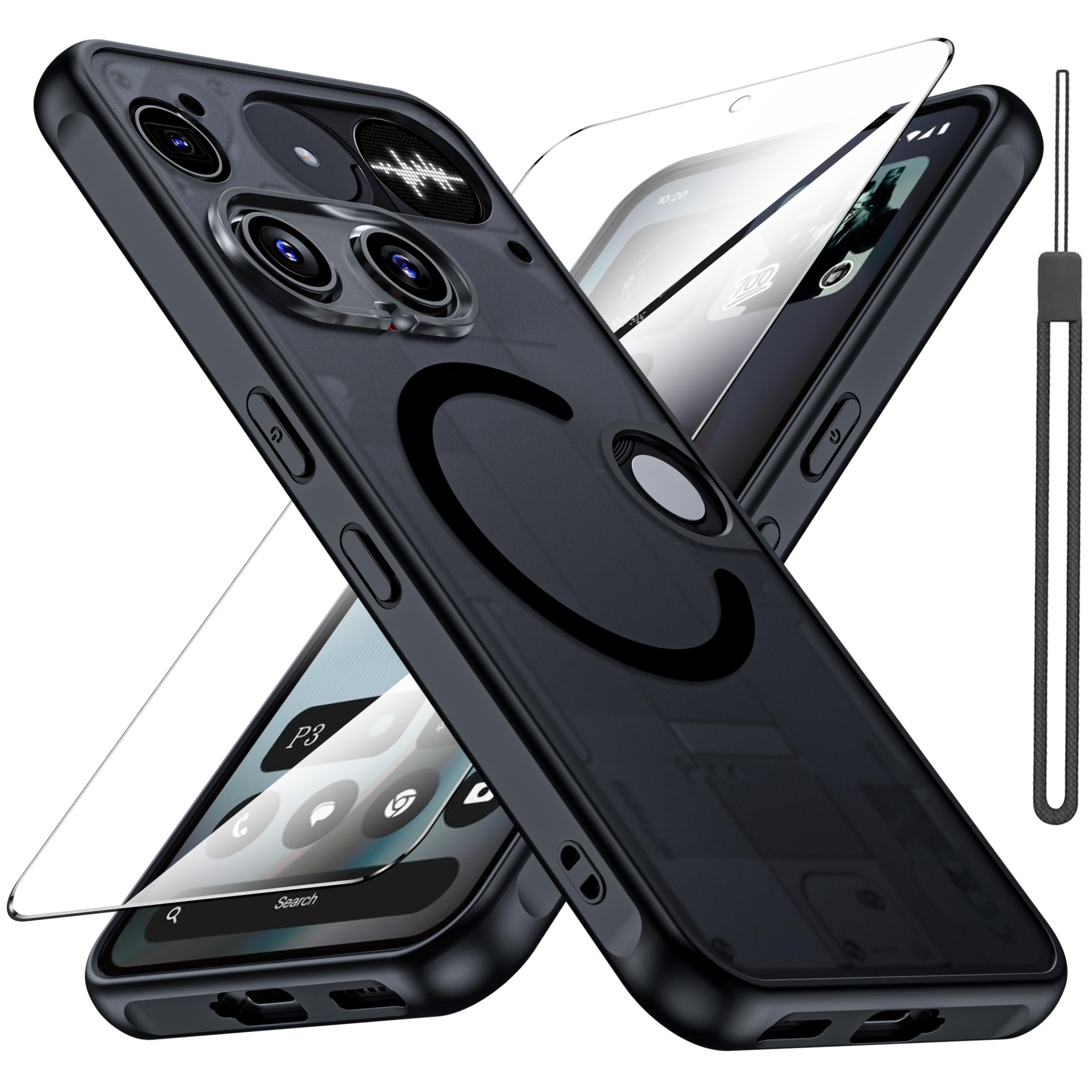 Amazon.com: Wsaurbnit Magnetic Case for Nothing Phone 3 2025 with