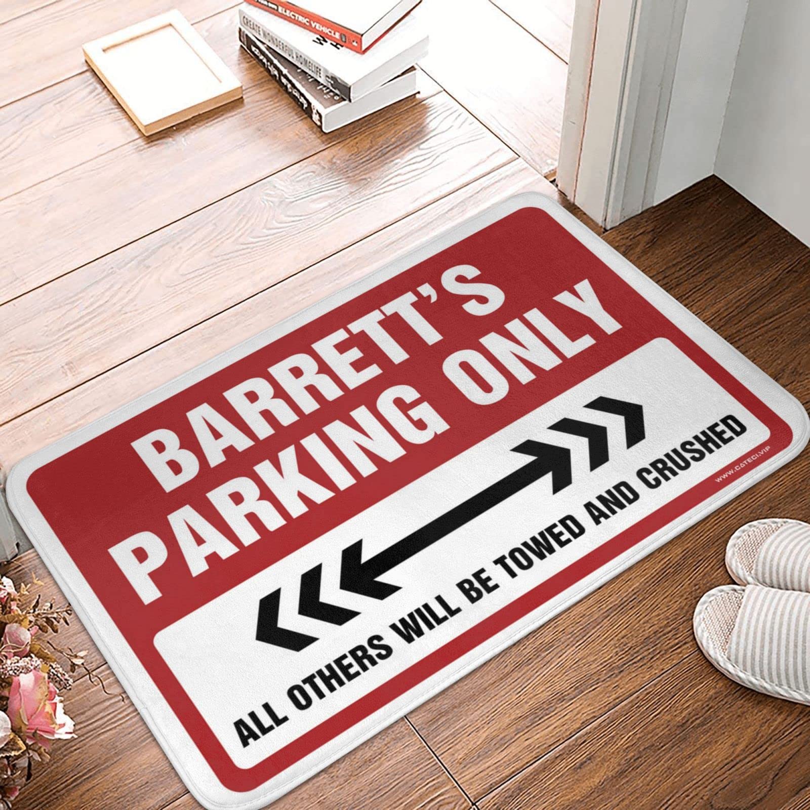 Tapis de cuisine rustique Barrett'S Parking Only au style vintage