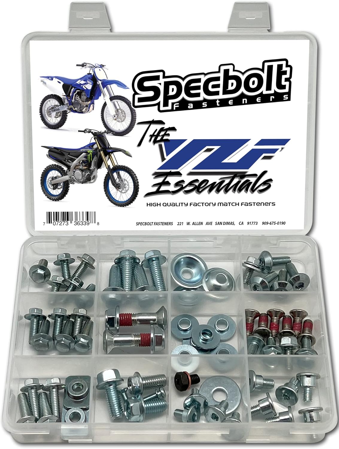 Specbolt YZ 250F 400F 426F 450F Essentials Bolt Kit. Fits