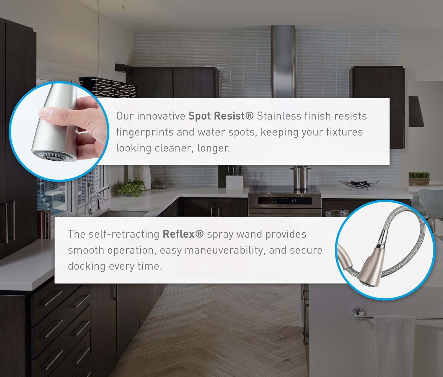 🔥 Flash Sale Moen Etch One-Handle High Arc Pulldown Single Mount Bar Faucet, Spot Resist Stainless (S62608SRS) Big Sale Moen Etch One-Handle High Arc Pulldown Single Mount Bar Faucet, Spot Resist Stainless (S62608SRS)