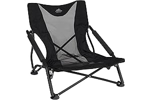 Cascade Mountain High-End Camp Chair For Picnics and Festivals