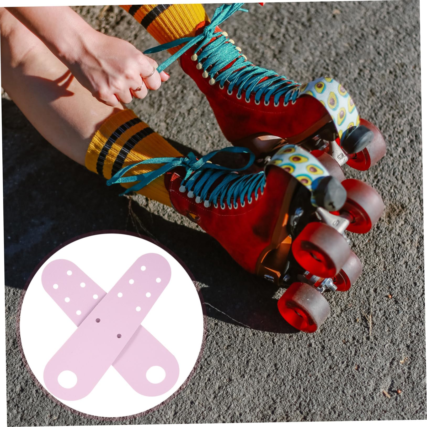 VANZACK Protective Roller Skates Toe Covers Skates Toe Guards Material Simple Design for Comfort Convenience