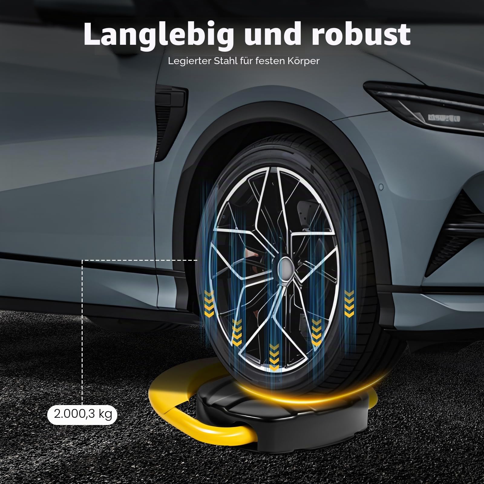 Parkplatzsperre mit Fernbedienung, Automatische Parkplatzsperre, Parkplatzsperre Elektrisch, Mobile Parkplatzabsperrungen, Parkplatzwächter, Poller für Parkplatz, Parksperre, Alarm-Funktion