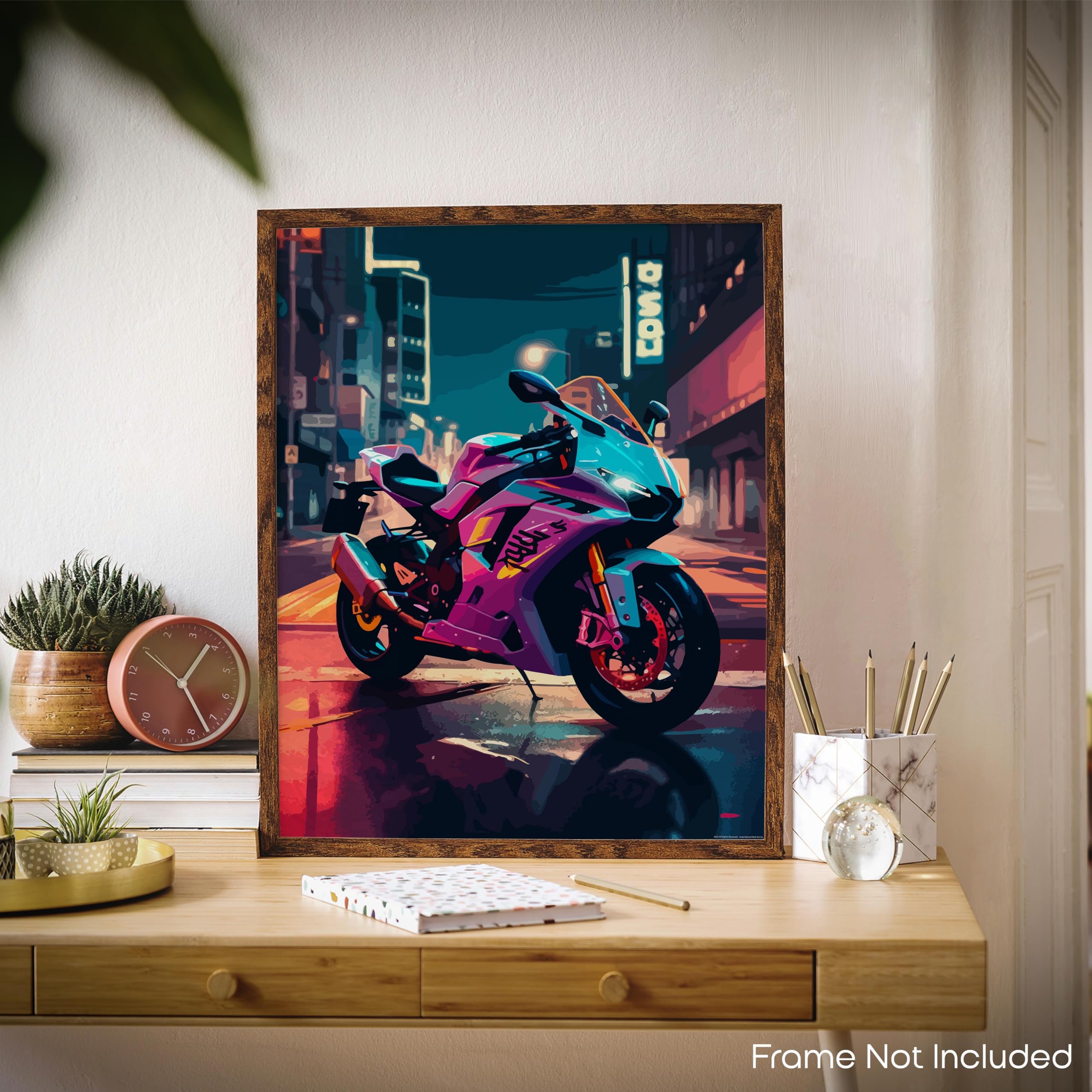 Amazon.com: Inspirational Wall Art Co. - Gleaming | YZF R6