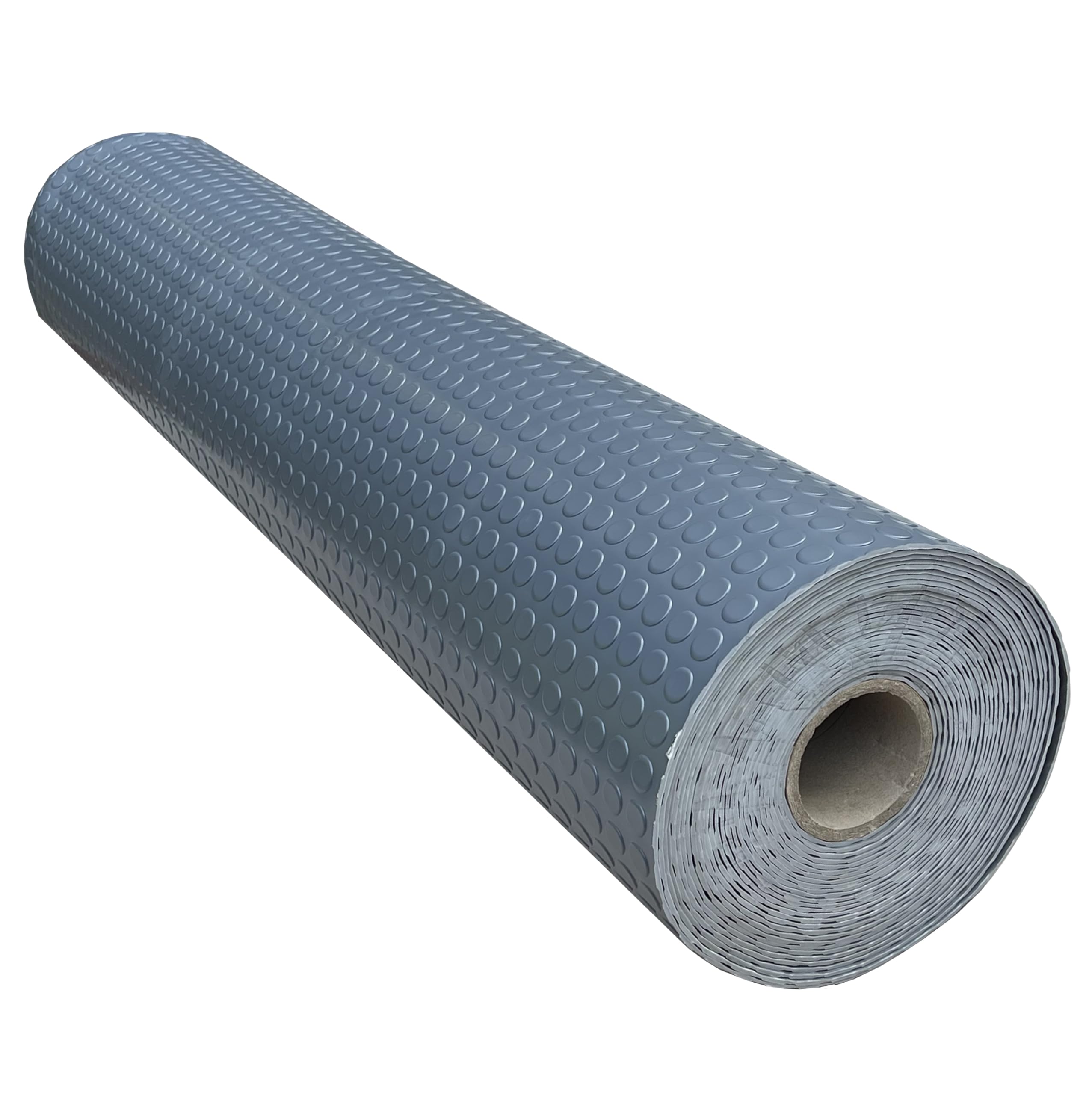Shield Autocare Β© Heavy Duty Commerical Grade PVC Vinyl Floor Matting Garage Industrial Coin Penny Pattern Black | Blue | Light Grey | Dark Grey | 1.3m Width | 3mm Thick (Dark Grey, 6.5m x 1.3m)