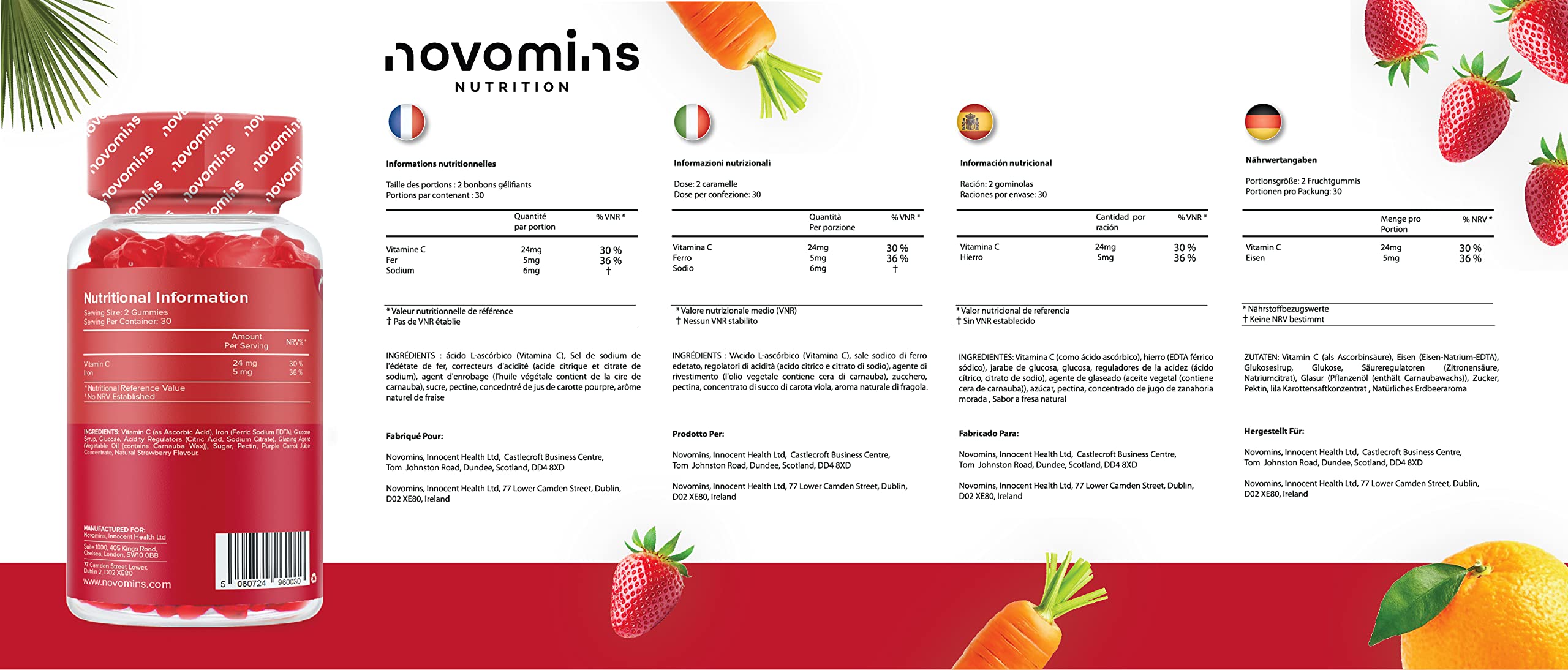 Vitamin C Iron Gummies Vitamin C Gummies Chewable Vitamin C