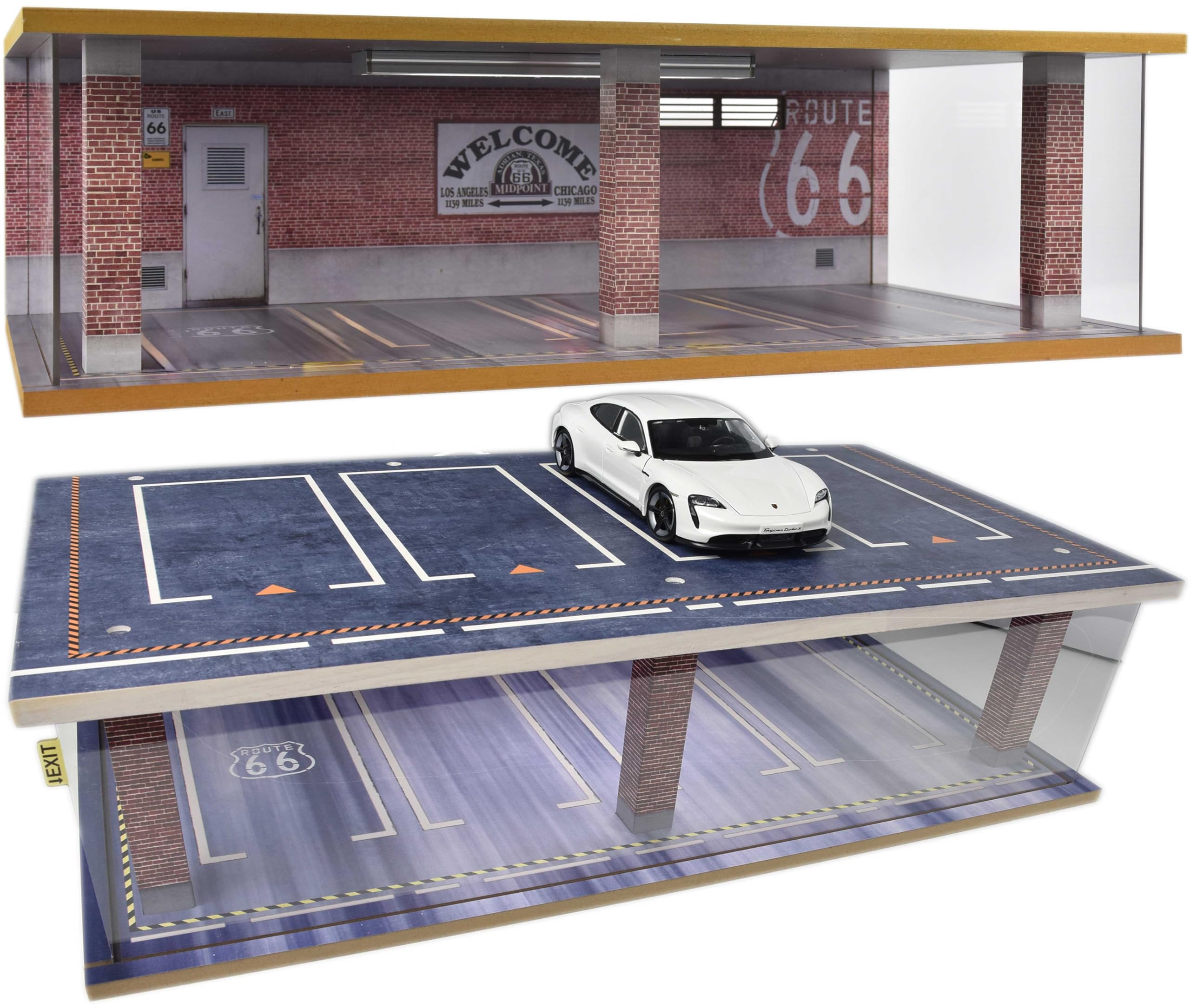 Amazon.co.jp: Otypus 1/24 ディスプレイケース スケールモデルカー