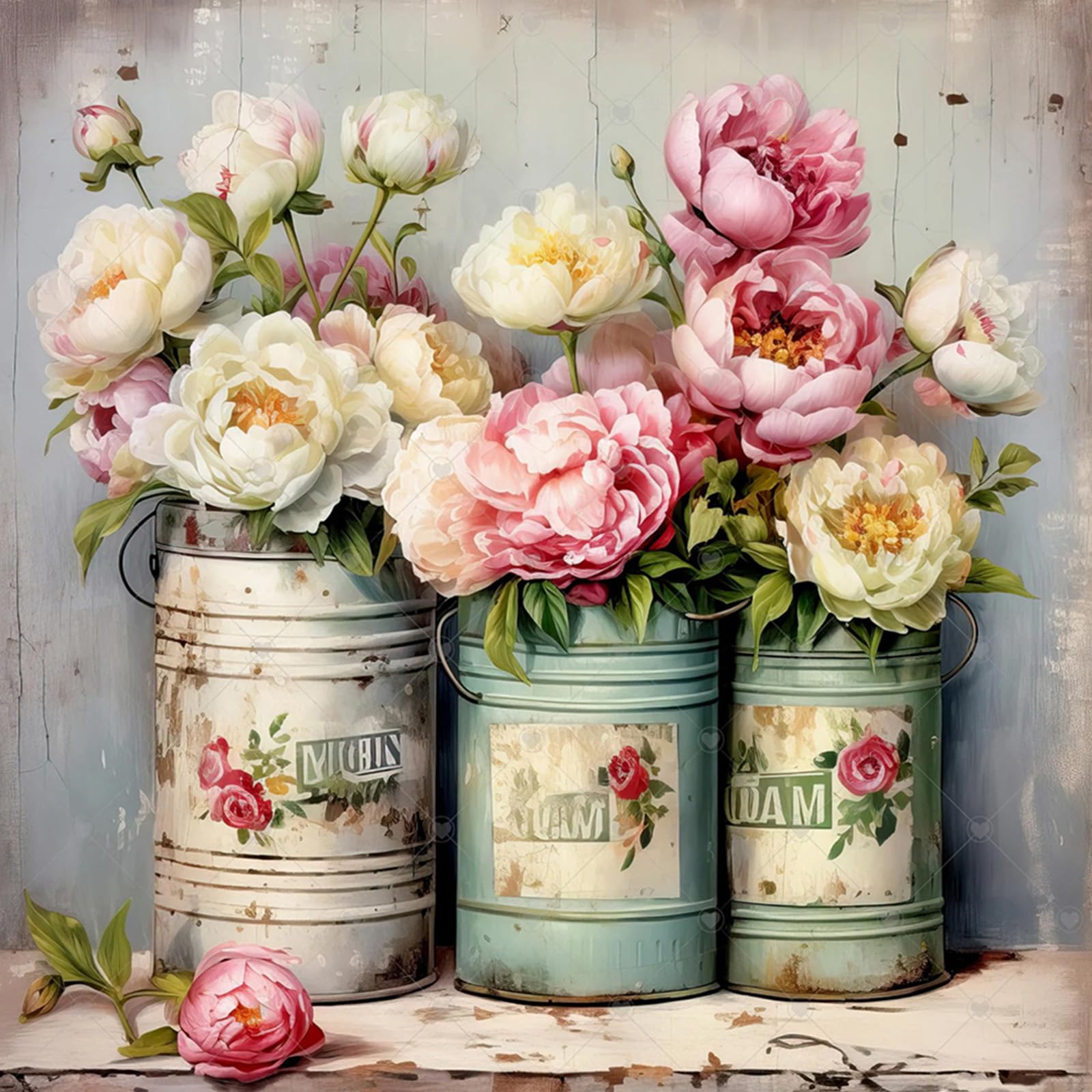 Kit Diamond Painting 5D Lézard - Toile 20x30 Cm, Diamants Carrés, Outils Inclus, DIY Décoration Maison