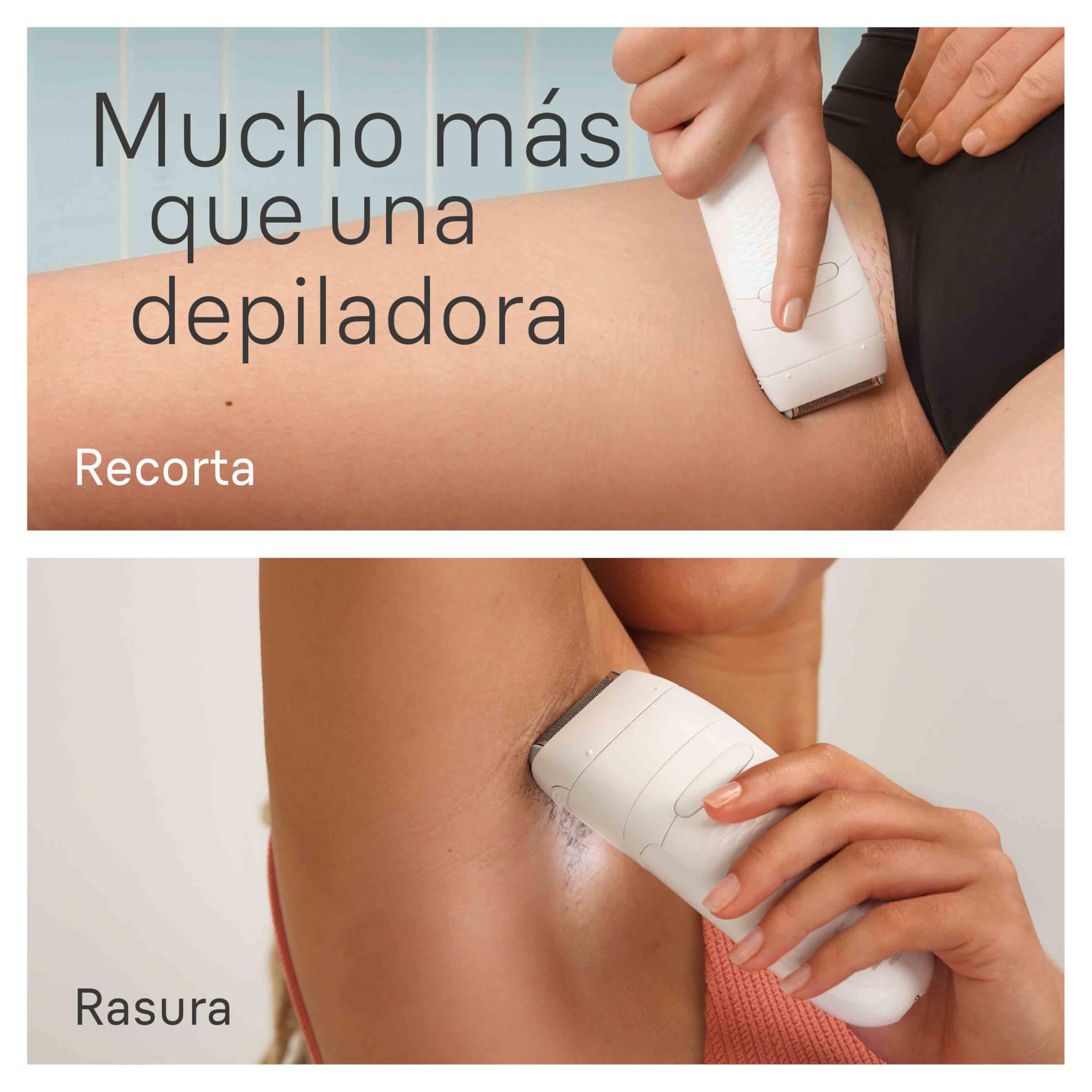 Braun Silk-épil 5, Depiladora Eléctrica Mujer para Una Eliminación del Vello Fácil, Depilación en Seco Y en Mojado, con Cabezal de Rasuradora, Piel Suave Duradera, 5-041, Blanco/Gris — view 6