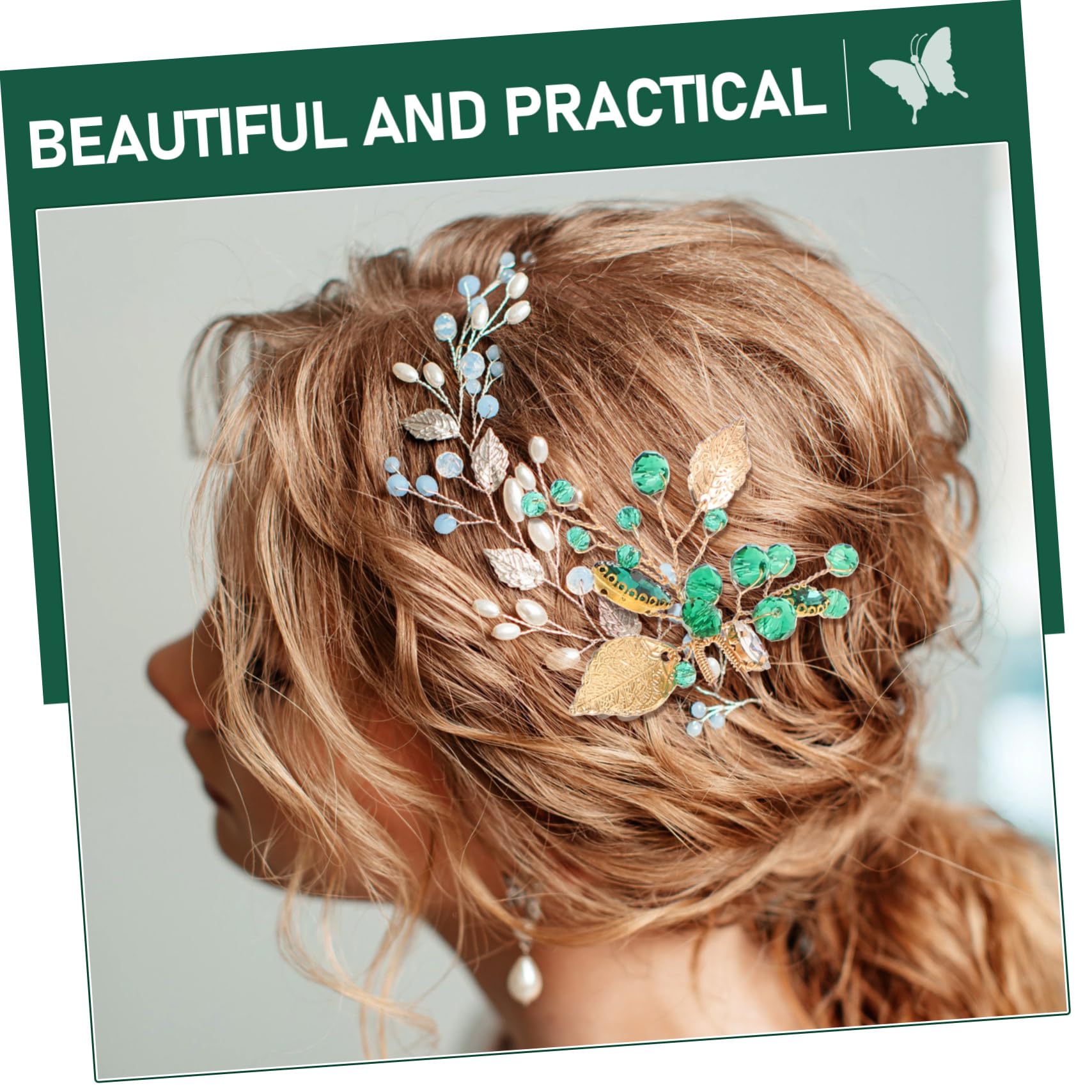 Abaodam 12stücke Brautschmuck Haarnadel Teiliges Aus Kristall-haarforken Handgefertigte Hochzeits-haaraccessoires Für Frauen Stilvolle Haarschmuck Für Besondere Anlässe