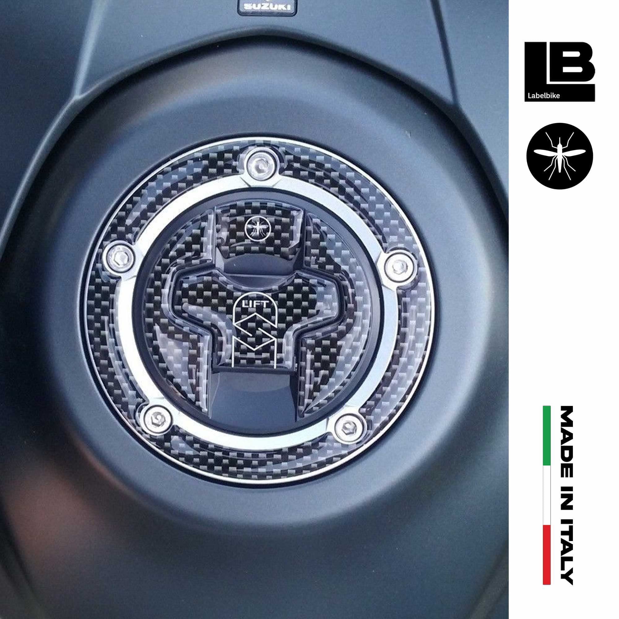 labelbike - Autocollants 3D Moto Kit Protections et Décorations en Résine Compatible avec Suzuki GSX-S 750