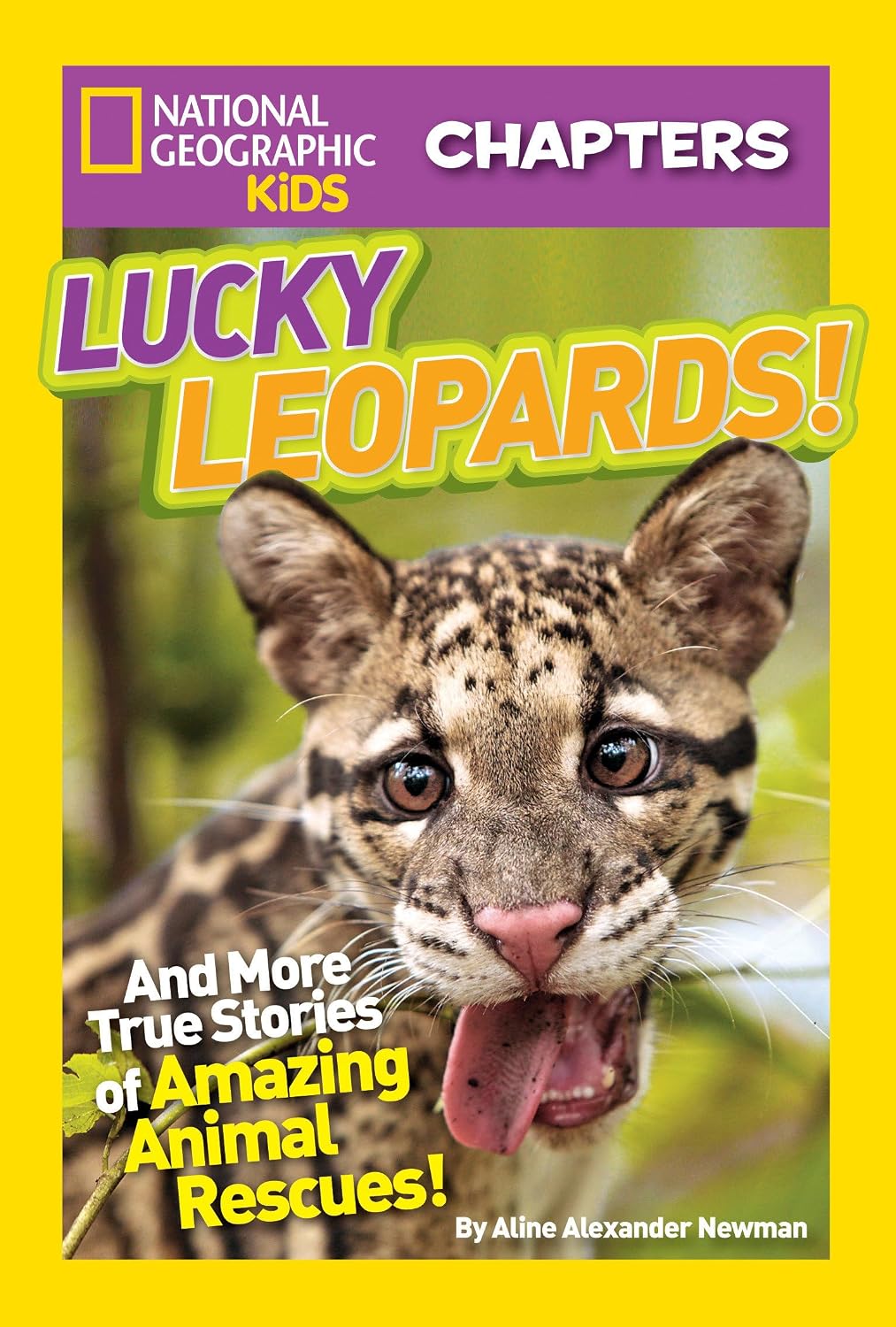 National Geographic Kids Chapters: Lucky Leopards!: And More True Stories of Amazing Animal Rescues (NGK Chapters)