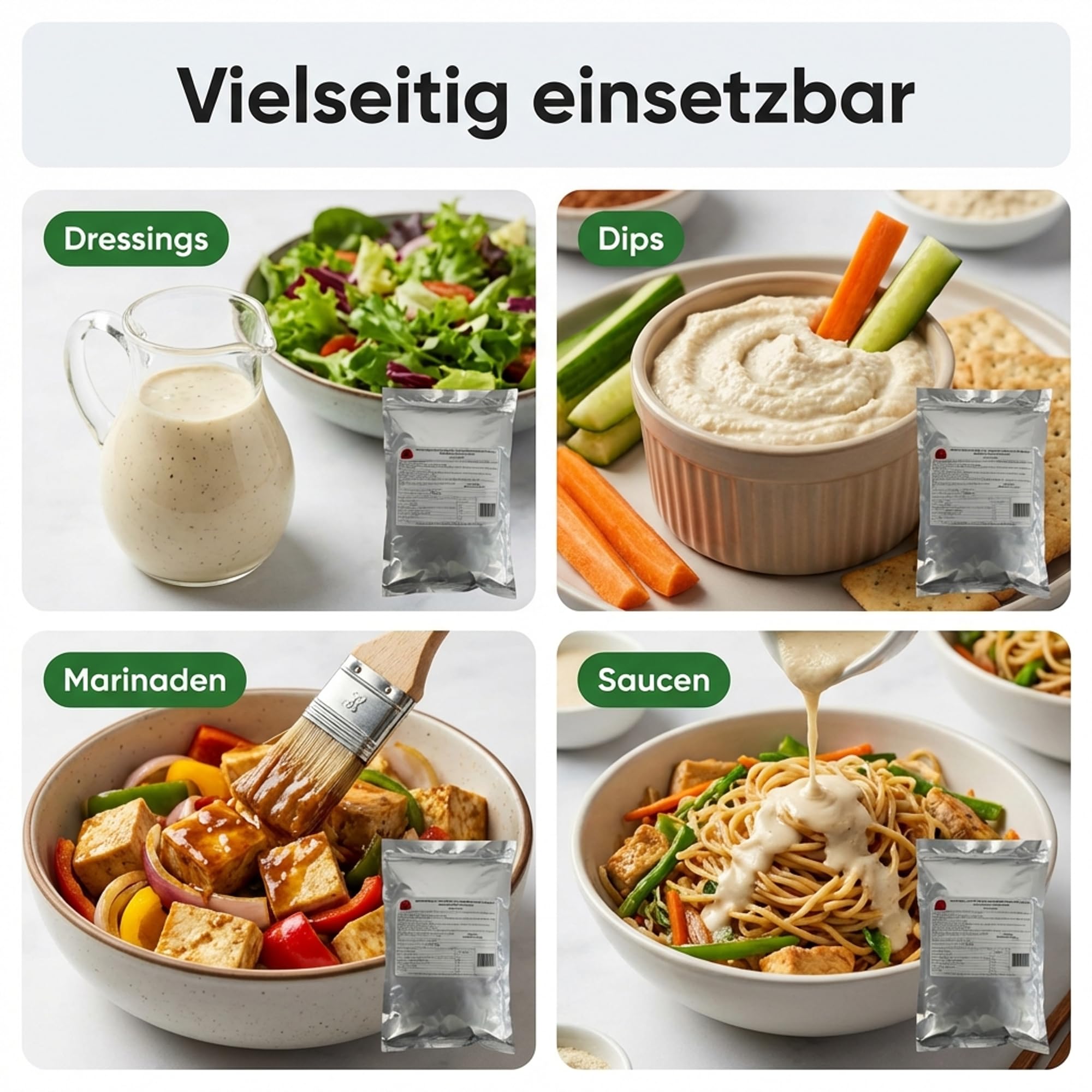 Takori Wasabipulver 10x 1 kg, intensives Meerrettich Pulver mit echtem Wasabi, vegan und glutenfrei, ideal für Sushi, Sashimi und Dressings