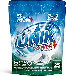 Detergente Pastilha Unik Power Para Máquina De Lavar Louça