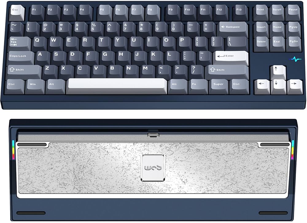 WOBKEY Crush 80 Reboot CNC aluminium 5-sekundowe szybkie