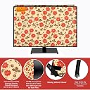 Khushimit® 50 inch LED / LCD /Smart TV Cover || Comes with Transparent 30 MM Polythene Layer for Clear View Dust Free || Polyvinyl Chloride Waterproof and Oil-proof Fabric Used (50 Inch) KM _50002 gallery image