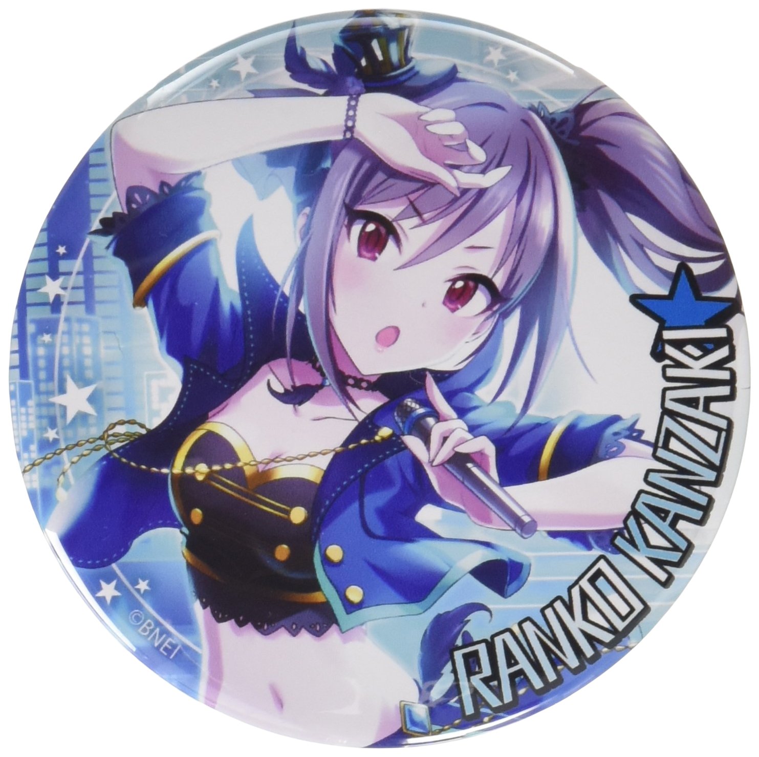e-シンデレラガールズ-　神崎蘭子　RRRANKO!　缶バッジ e-シンデレラガールズ- 神崎蘭子 RRRANKO! 缶バッジ